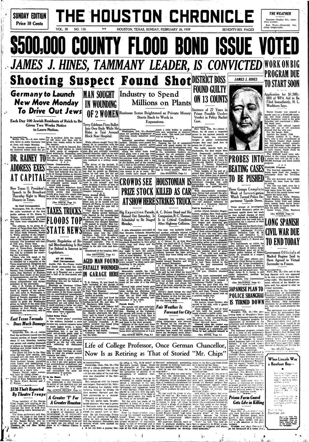 Houston Chronicle Obit