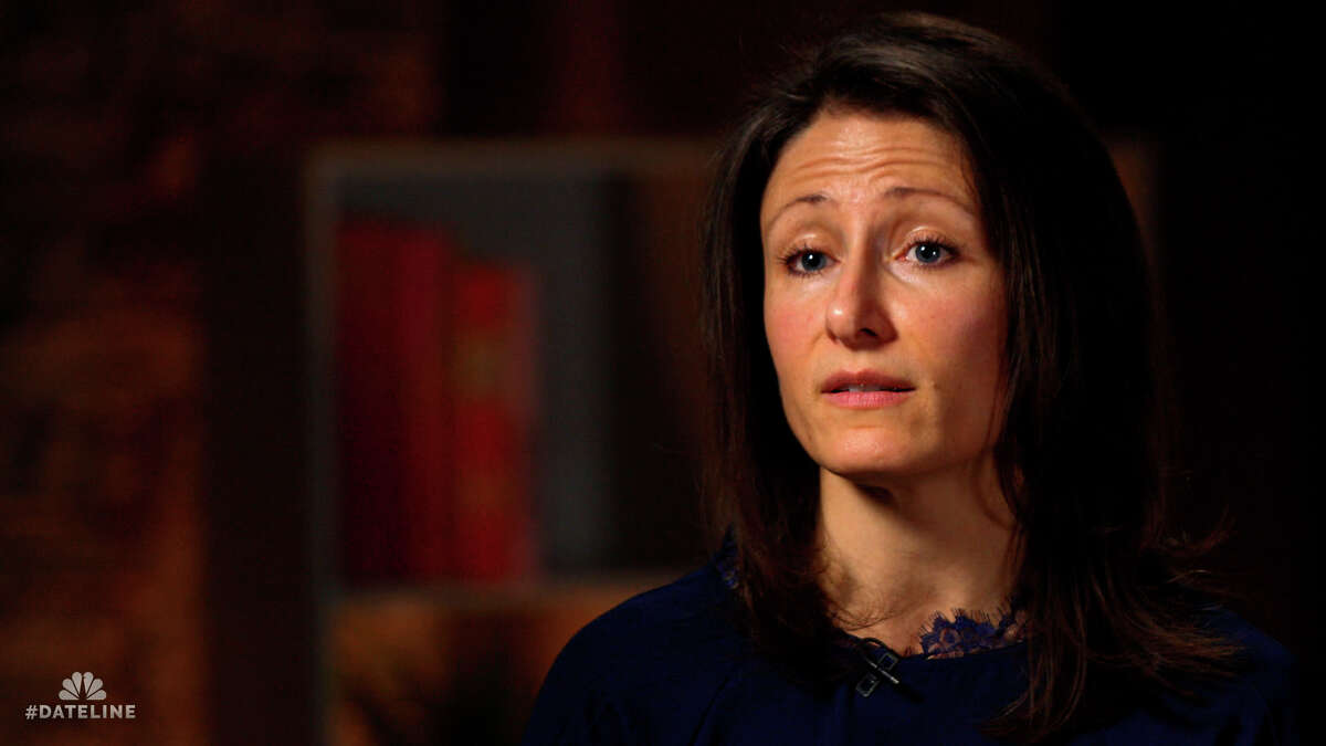 Danielle Roberts, a doctor and NXIVM loyalist, defends her branding of women in Keith Raniere's "master/slave" club during an interview with Dateline NBC reporter Kate Snow.