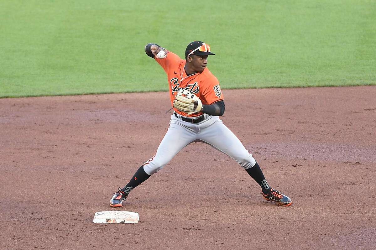 Shattering a streak: The Giants invest their hopes in 17-year-old shortstop Marco  Luciano - The Athletic