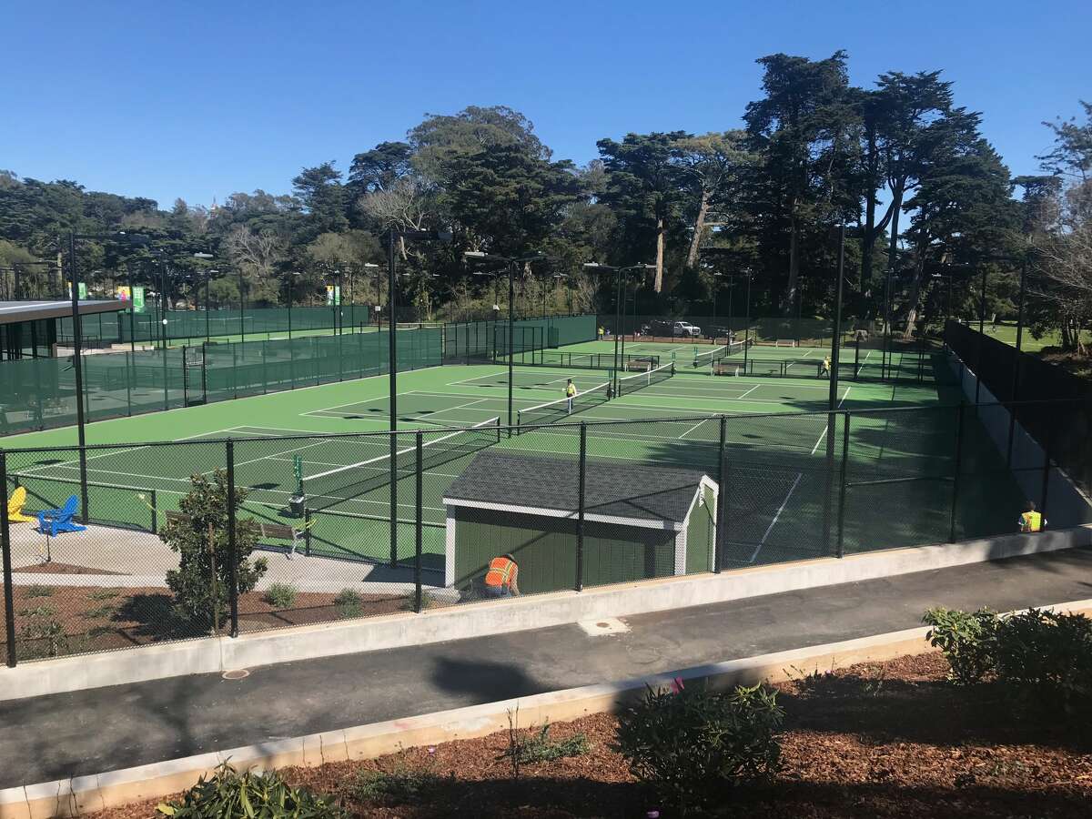 The Lisa and Douglas Goldman Tennis Center in Golden Gate Park