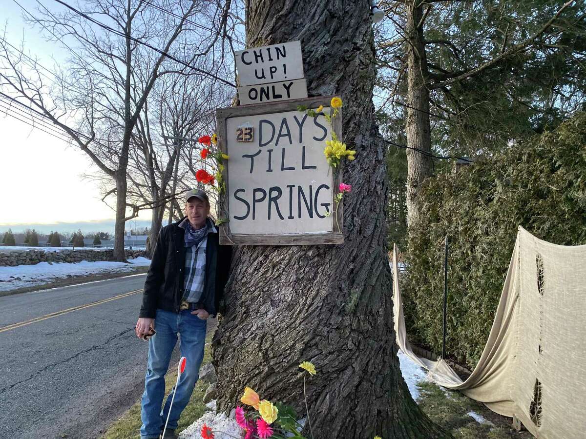 Sign of spring: Darien roadside tradition takes on added ...