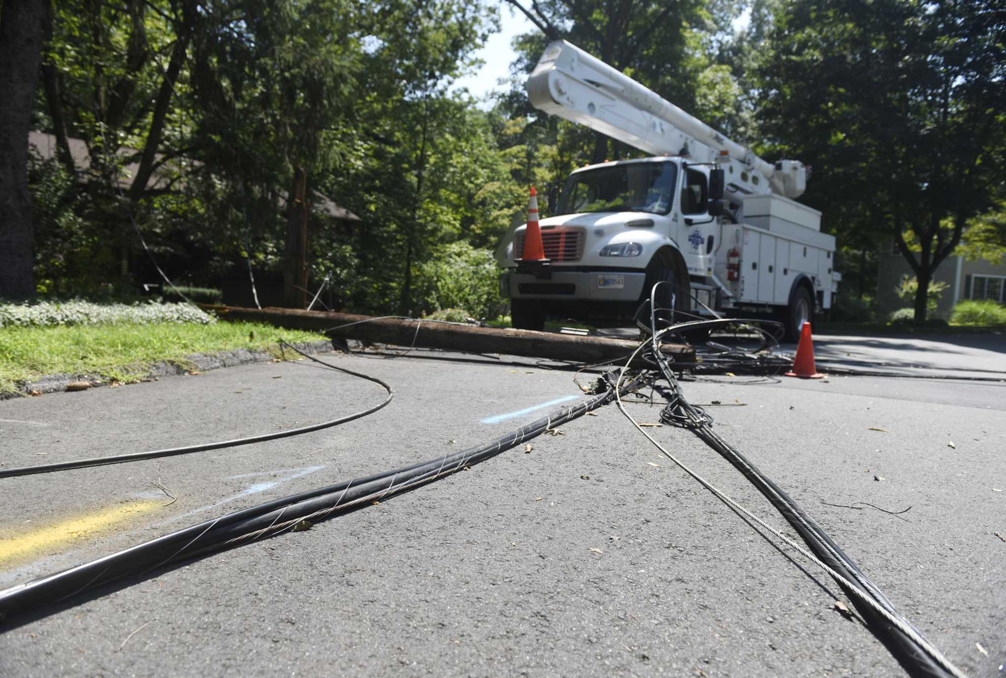 Hundreds lost power across Connecticut after Sunday's flooding