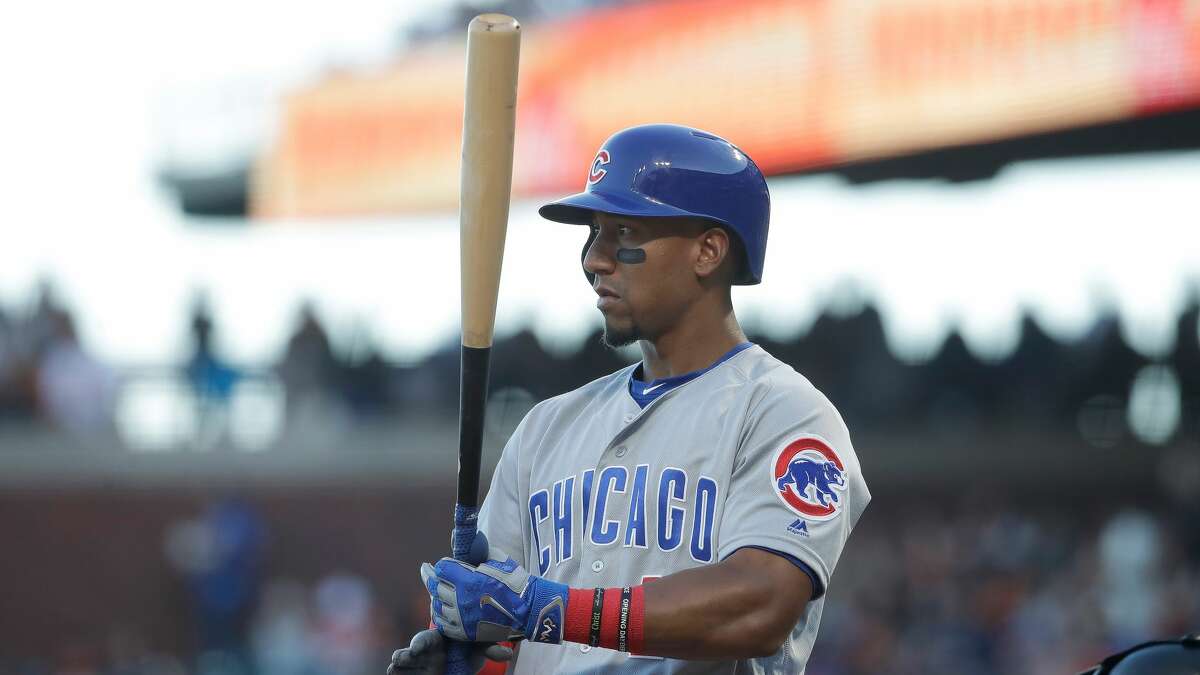 Chicago Cubs' Robel García against the San Francisco Giants during a baseball game in San Francisco, Monday, July 22, 2019. (AP Photo/Jeff Chiu)