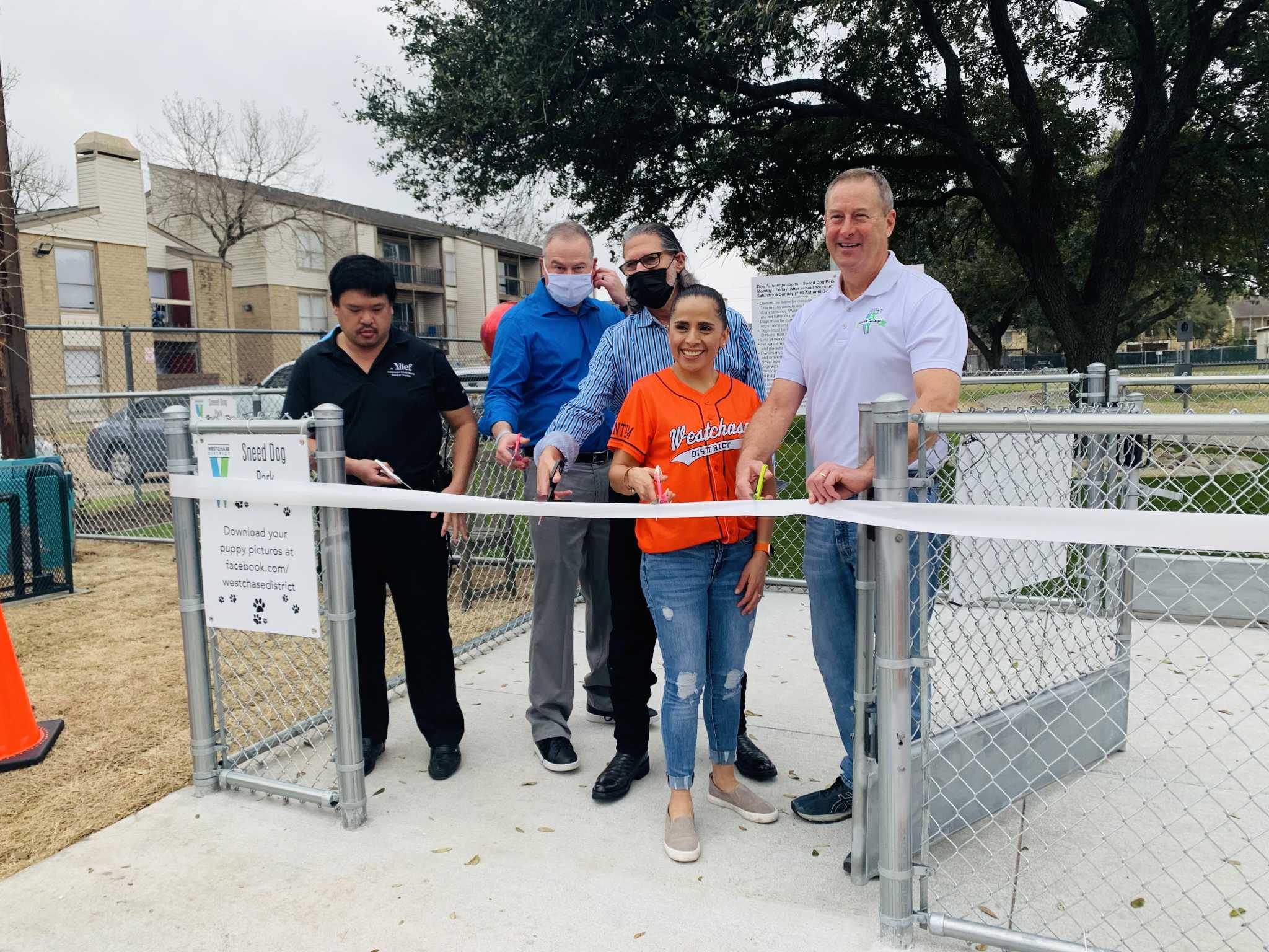 Westchase District opens dog park in what had been a dog