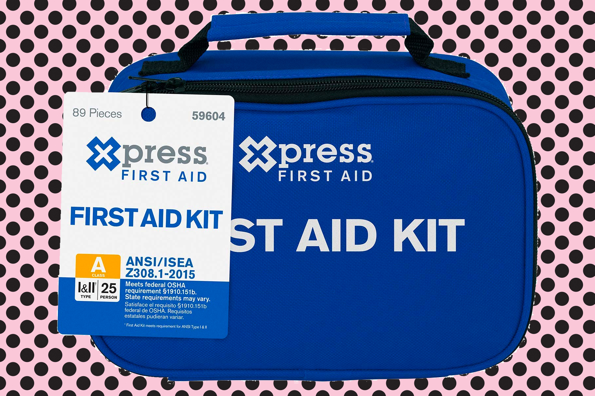 This first aid kit treats up to 25 people, and costs less than 20