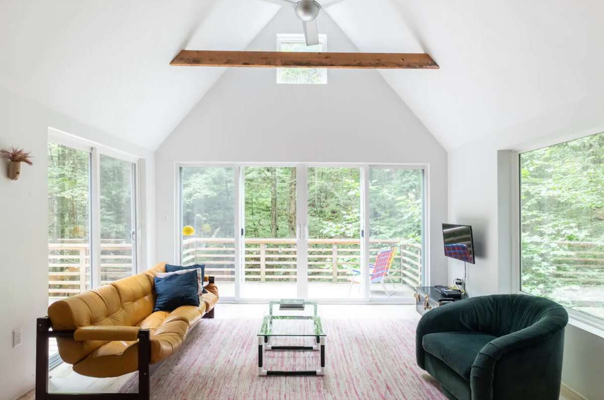 Modern forest cabin, Cornwall Listing