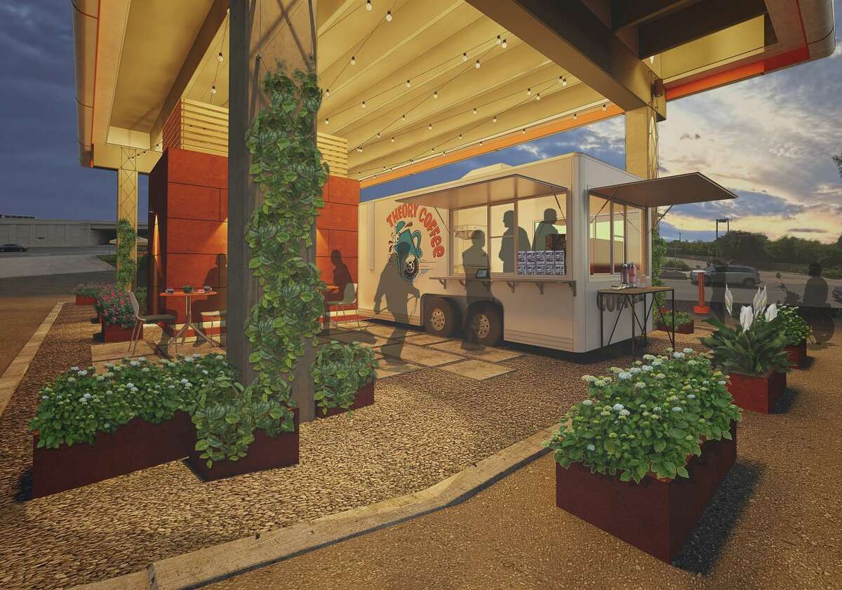 The plan will allow the coffee truck, along with Naco Mexican Eatery, to keep their business-on-wheels on-site 24/7, rather than hauling it in every day.