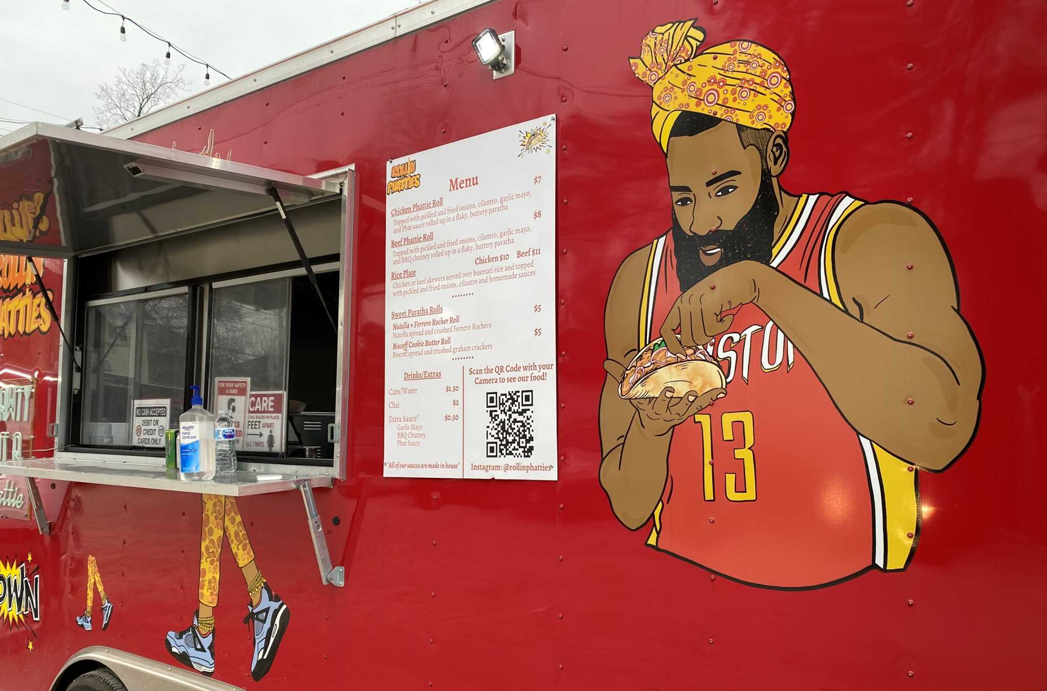 What Do You Do When Your New Houston Food Truck Features A James Harden Mural