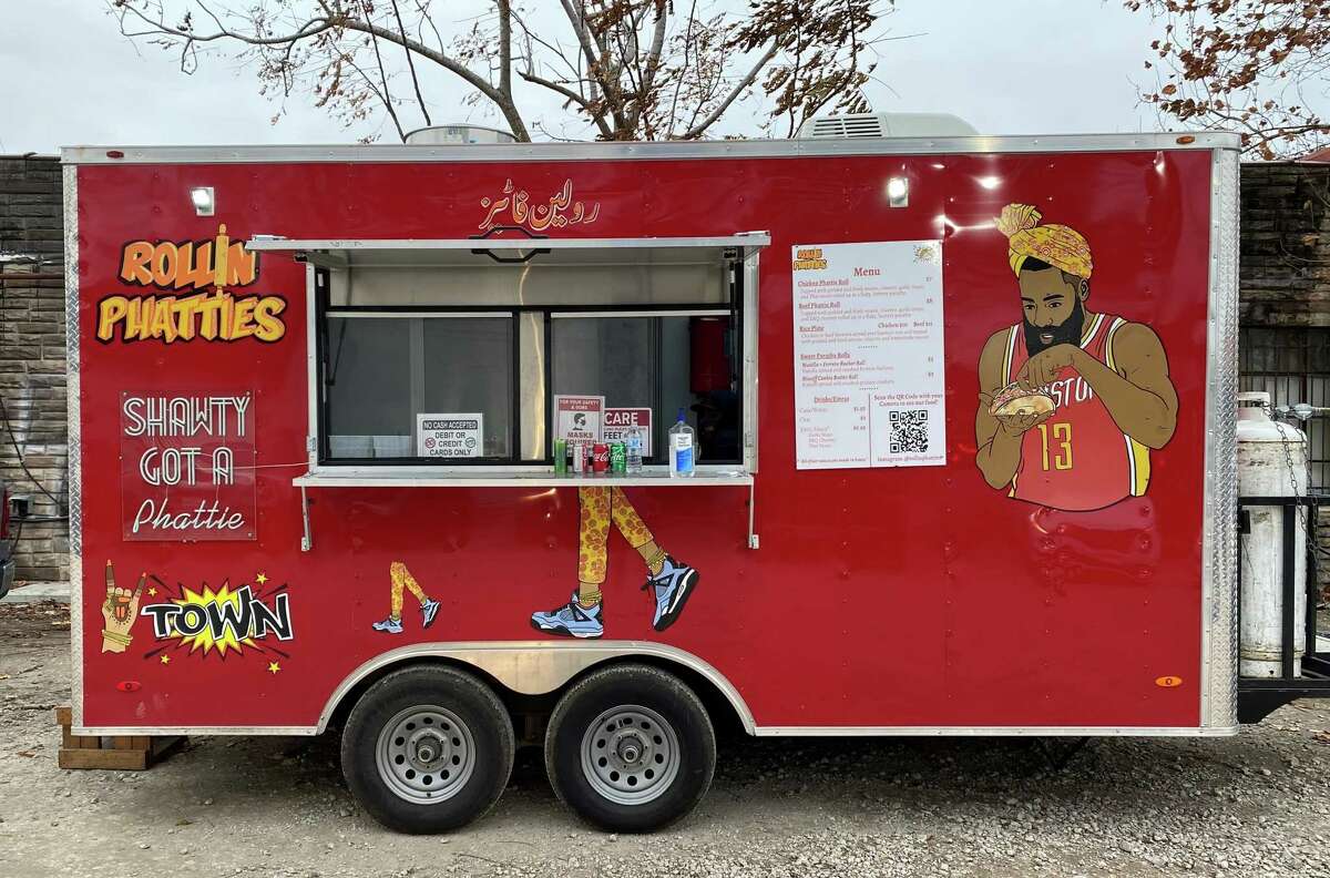 When the Rollin Phatties food truck opened in Montrose in November 2020, this James Harden mural made perfect sense. Six weeks later, the Rockets traded Harden to Brooklyn.