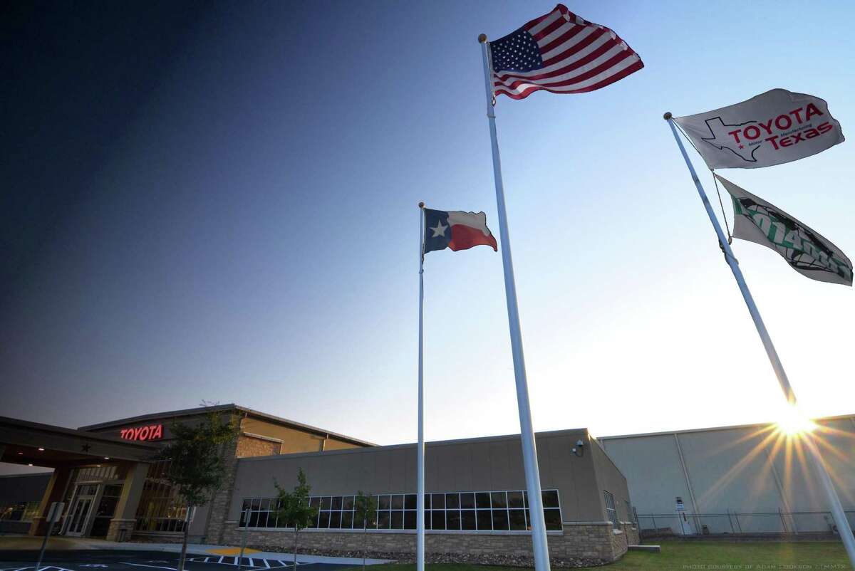 Toyota Texas factory is located in San Antonio. (Adam Cookson/Toyota Texas/TNS)