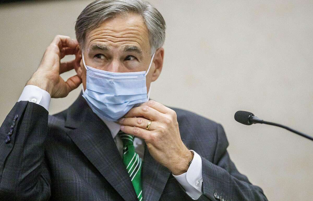 Gov. Greg Abbott on Wednesday wrote a letter to Austin Mayor Steve Adler saying the city is allowed to fine anyone who violates Abbott's executive order to wear a mask during the coronavirus pandemic. (Ricardo Brazzziell/Austin American-Statesman/TNS)