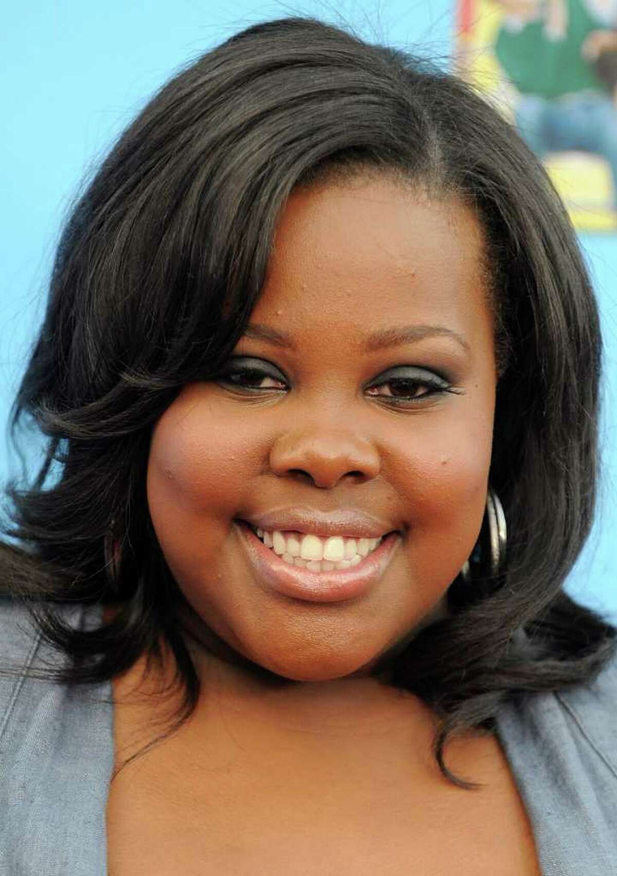 HOLLYWOOD - SEPTEMBER 07: Actress Amber Riley arrives at the premiere of 20th Century Fox's "Glee" Season 2 held at Paramount Studios on September 7, 2010 in Hollywood, California. (Photo by Kevin Winter/Getty Images) *** Local Caption *** Amber Riley