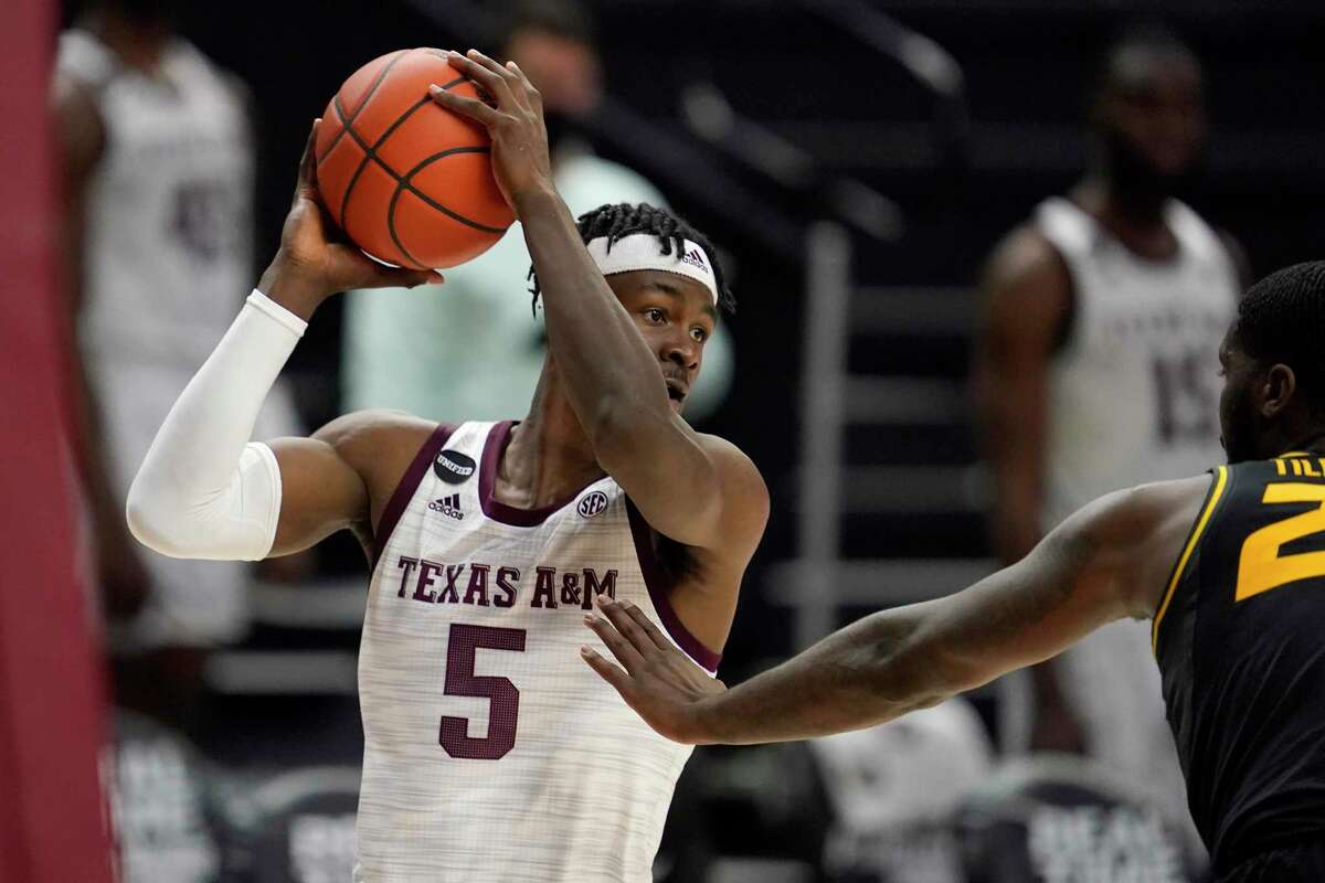 Emanuel Miller and Texas A&M had eight games postponed in February and didn’t play a game in that month in more than a century of Texas A&M men’s basketball.