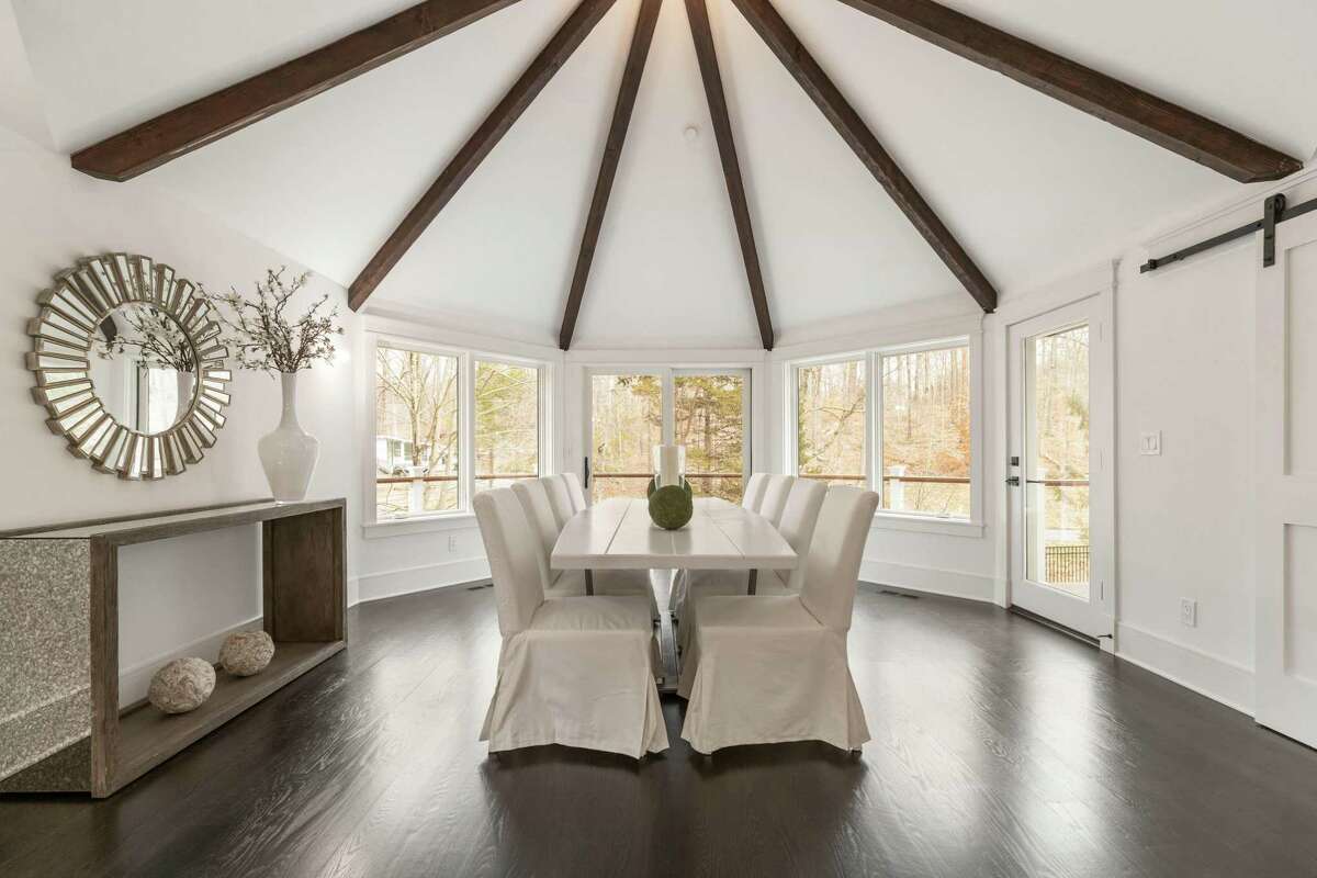 Formal dining room at 58 Weston Woods Way, Weston.