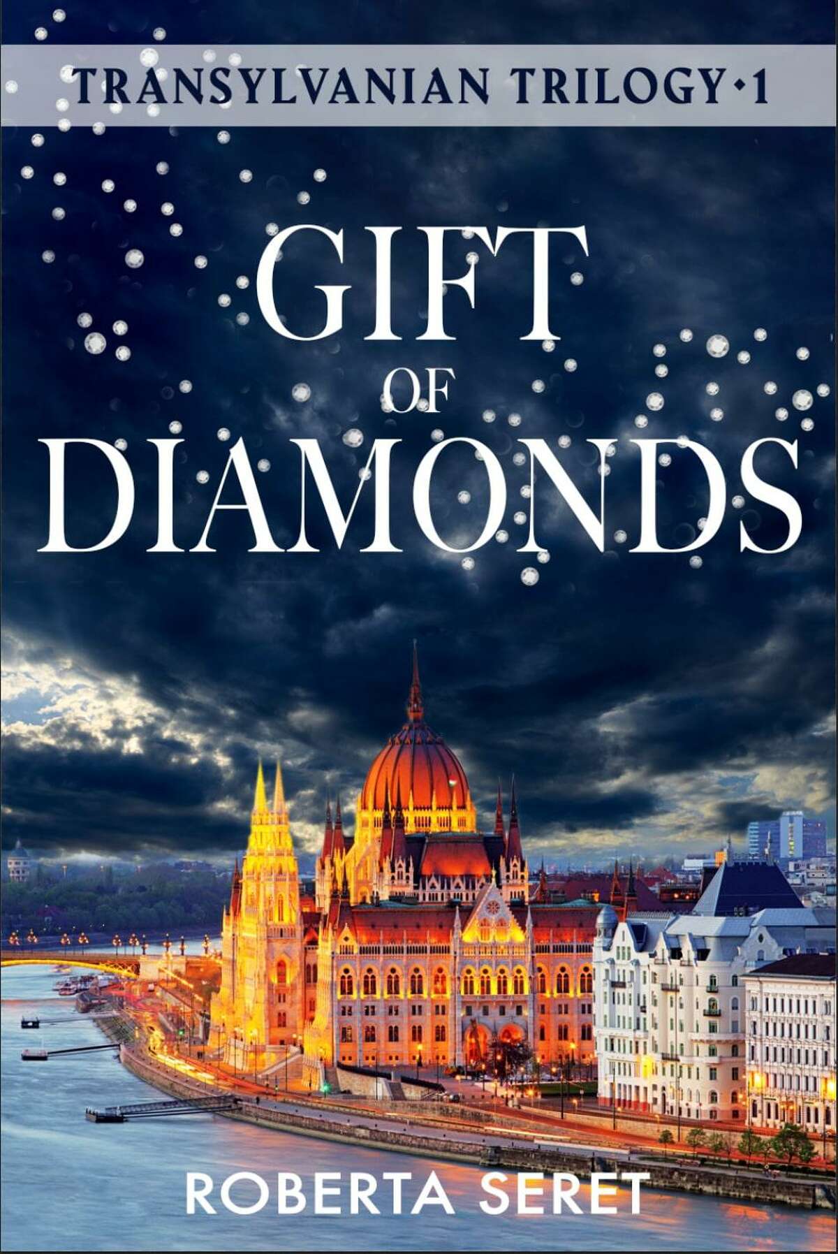 Roberta Seret, an author from Westport, has penned a new historical fiction novel, "Gift of Diamonds" about a 1990 revolution in Bucharest, Romania. The book is the first in the Transylvania Trilogy."