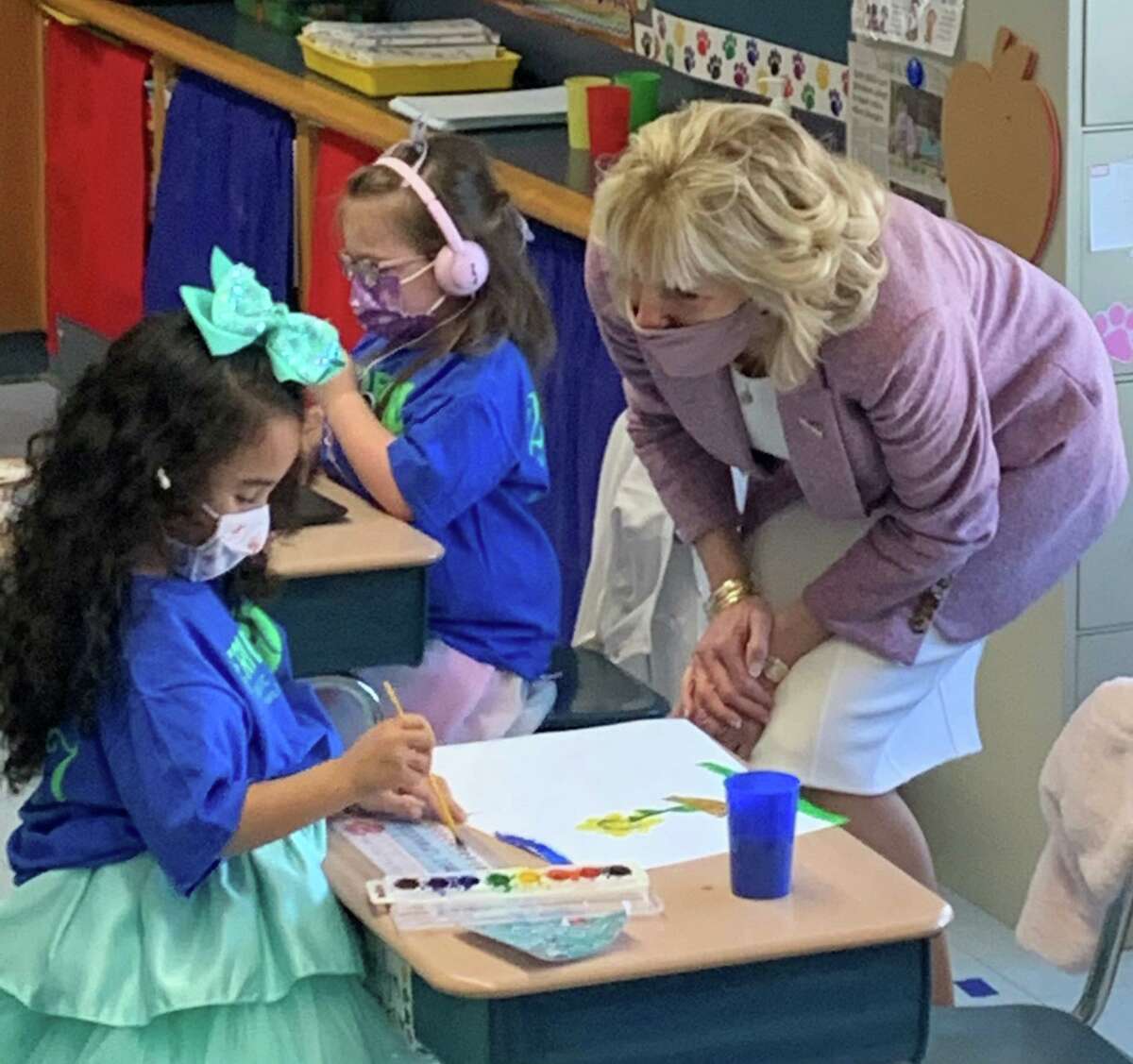 Jill Biden, Cardona tour Meriden school to see classroom learning