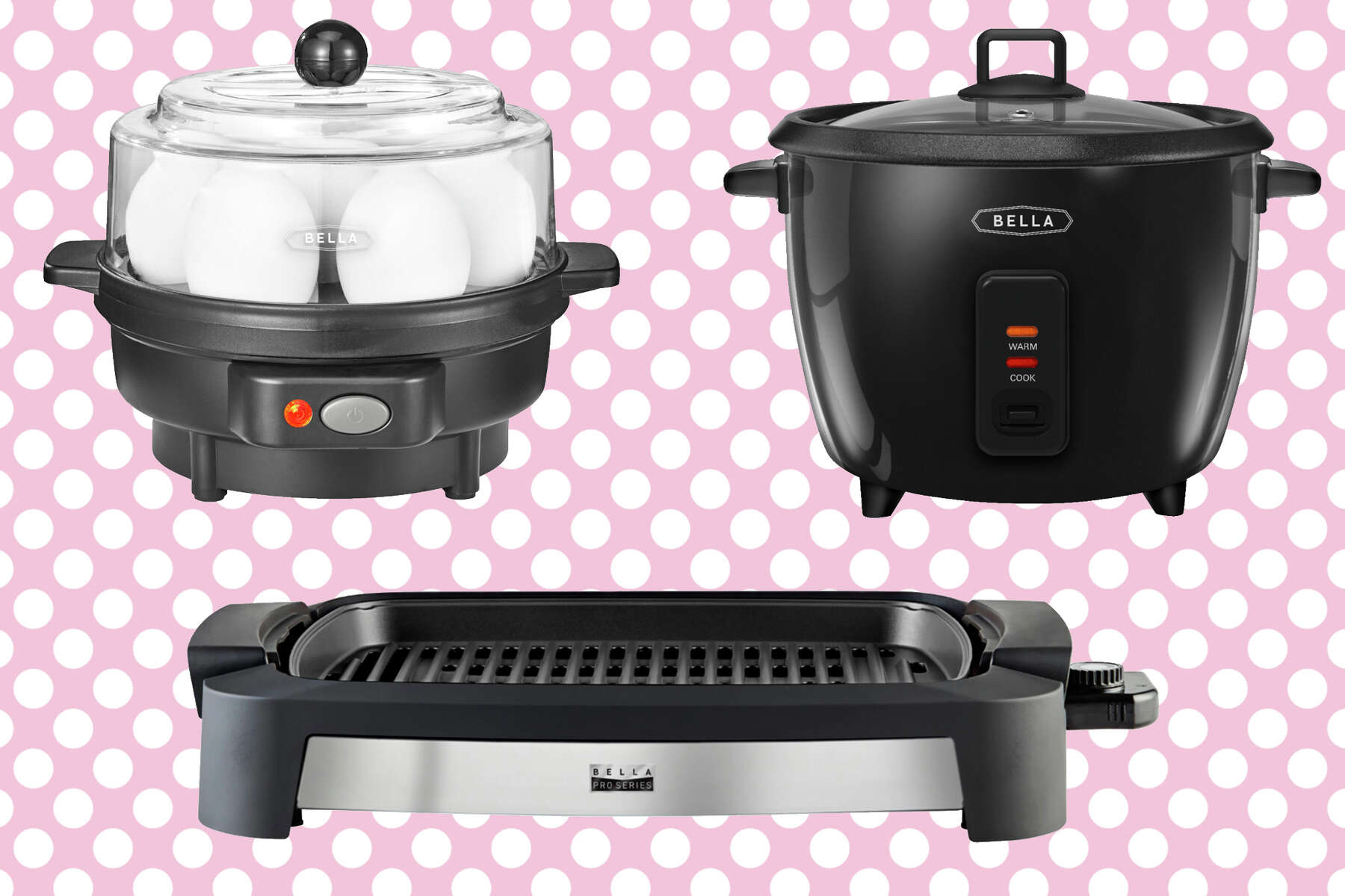 Bella - Egg Cooker - Black