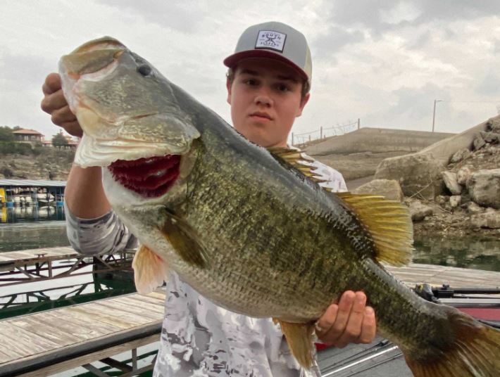 20+ Pound Limit Bass Fishing on Lake Decker, Austin, TX 