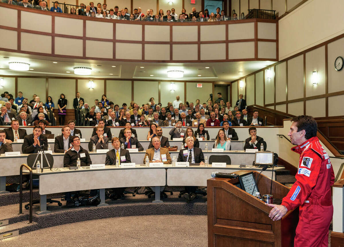 Rice Business Plan Competition will be held virtually for the second time because of the pandemic. A file photo shows the participants competing at Rice University in 2013.