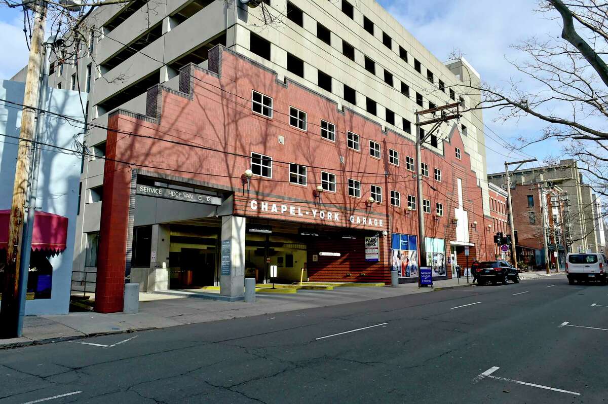 New Haven, Connecticut - Thursday, March 4, 2021: Chapel - York Garage in New Haven which has changed its operating procedures for COVID-19.