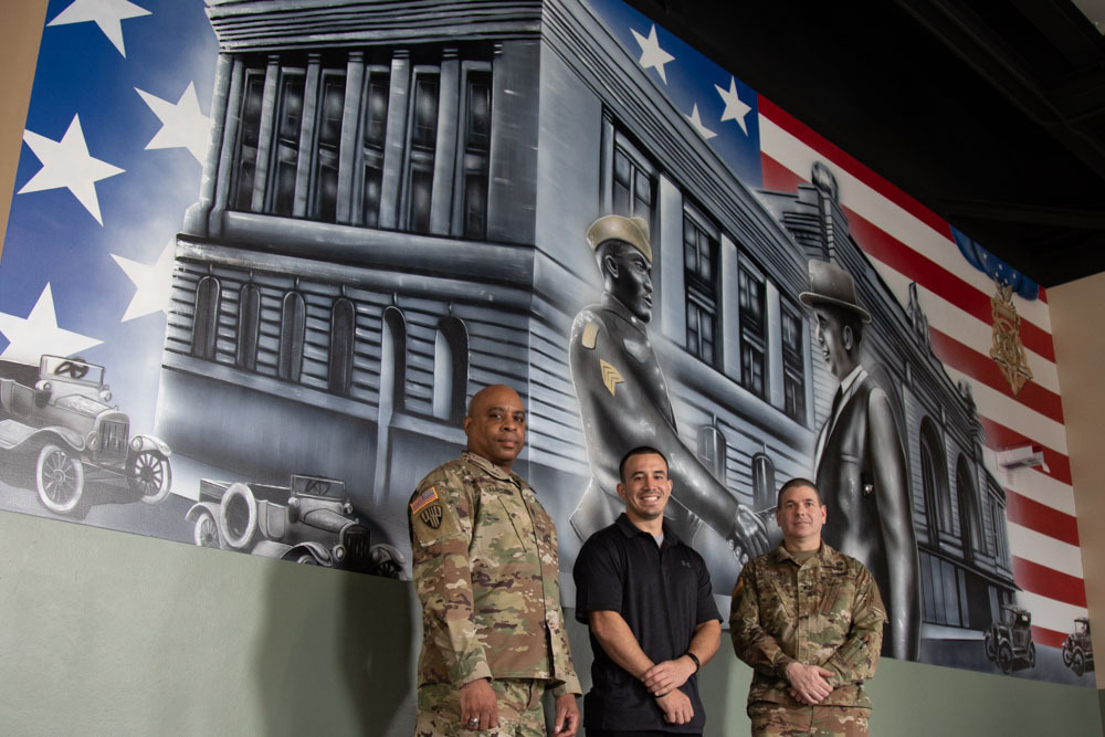Duty Calls: Camp Smith mural commemorates Sgt. Henry Johnson - Vimarsana News
