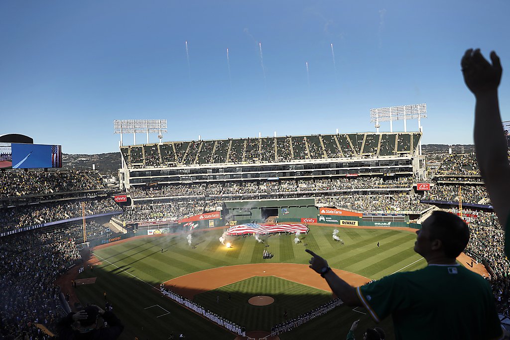 The Latest: Oakland Athletics going to full capacity June 29