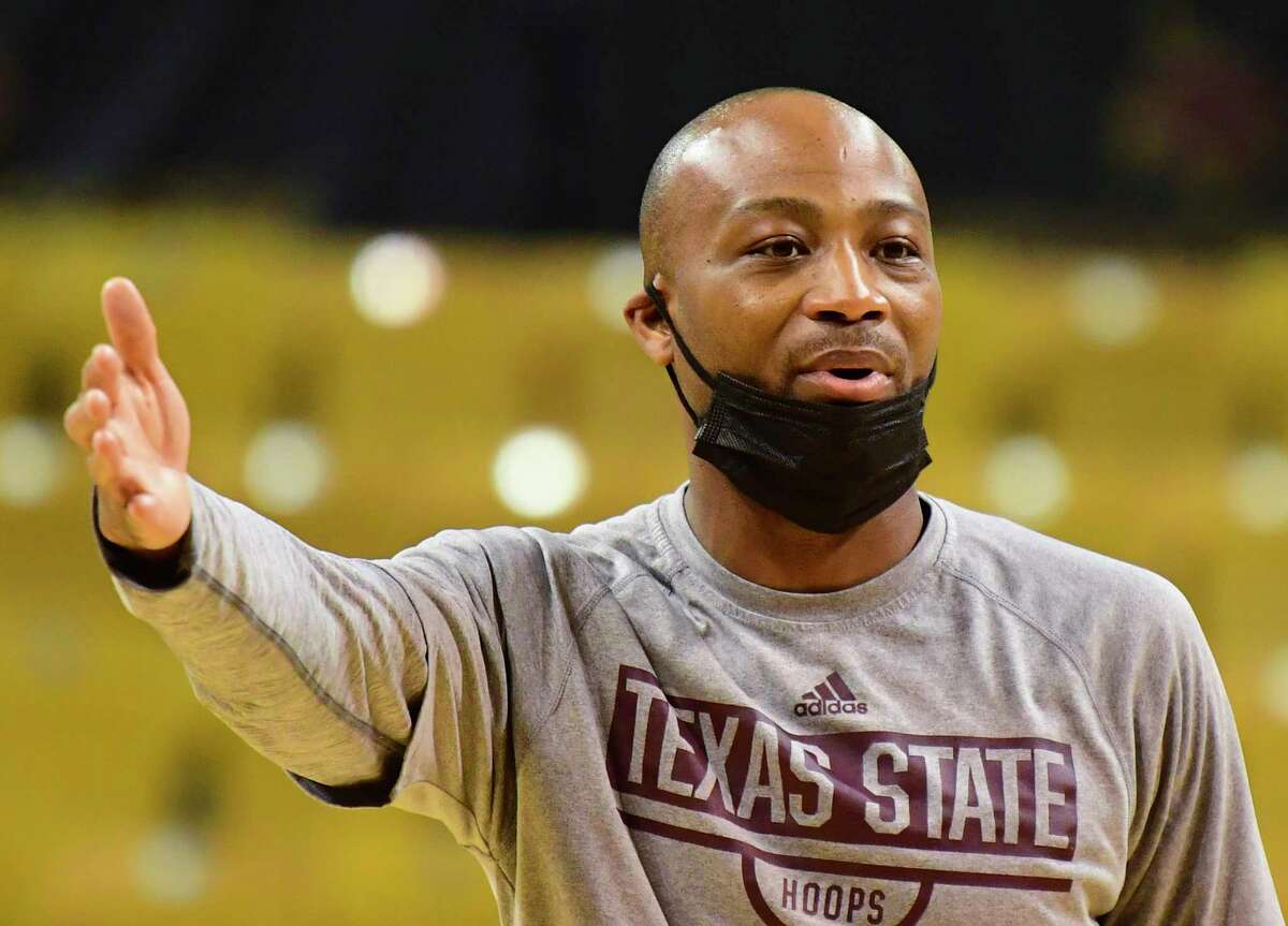 Texas State coach Terrence Johnson has led his Bobcats to a No. 1 seed in the Sun Belt Conference tournament.