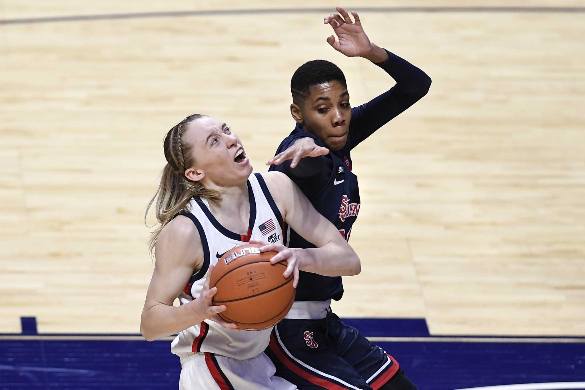 No. 1 UConn hammers St. John's in Big East quarterfinals, but loses