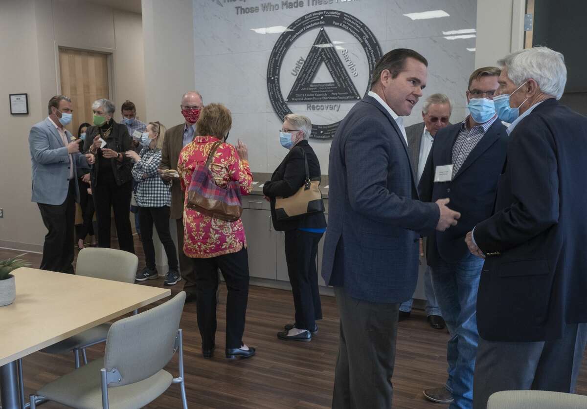 The Springboard Center held an open house in 2021 showing the recently licensed continuing care facility on campus. Tim Fischer/Reporter-Telegram