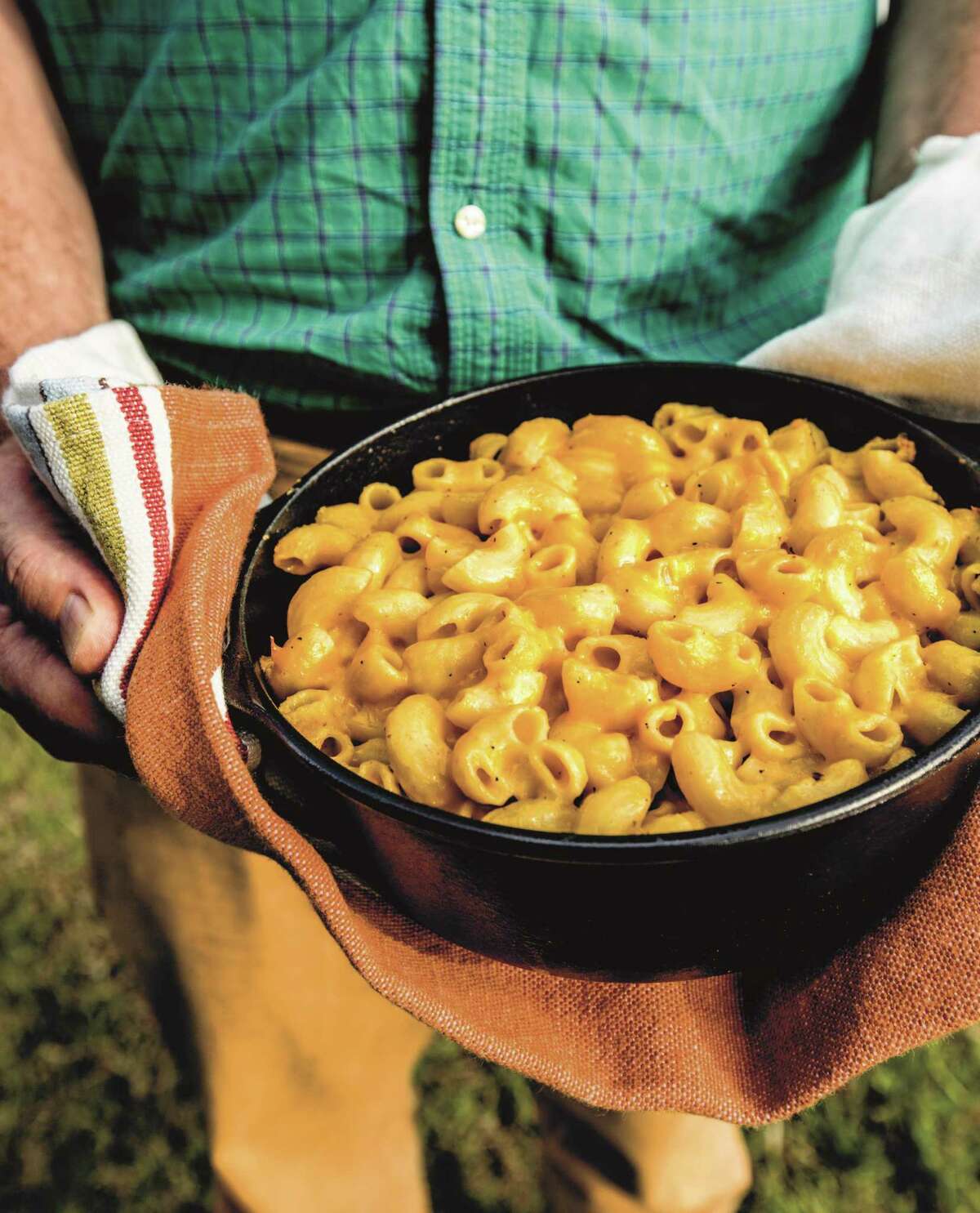 Macaroni and cheese from "Rodney Scott's World of BBQ" by Rodney Scott and Lolis Eric Elie.