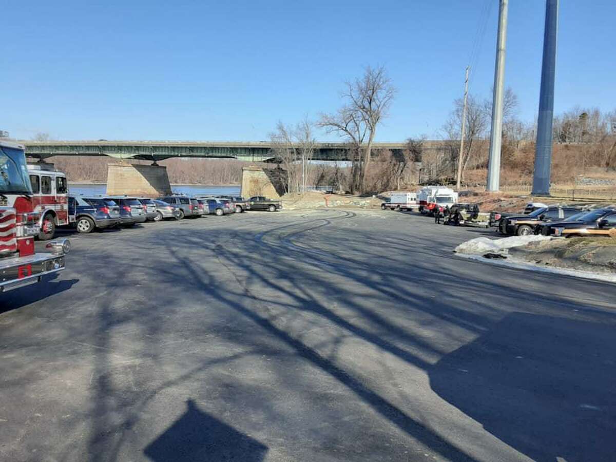 Local and state police search for missing 11-year-old Aiden Blanchard in Chicopee, Mass., on March 3, 2021. On March 10, 2021, Connecticut authorities joined the search near the state line.