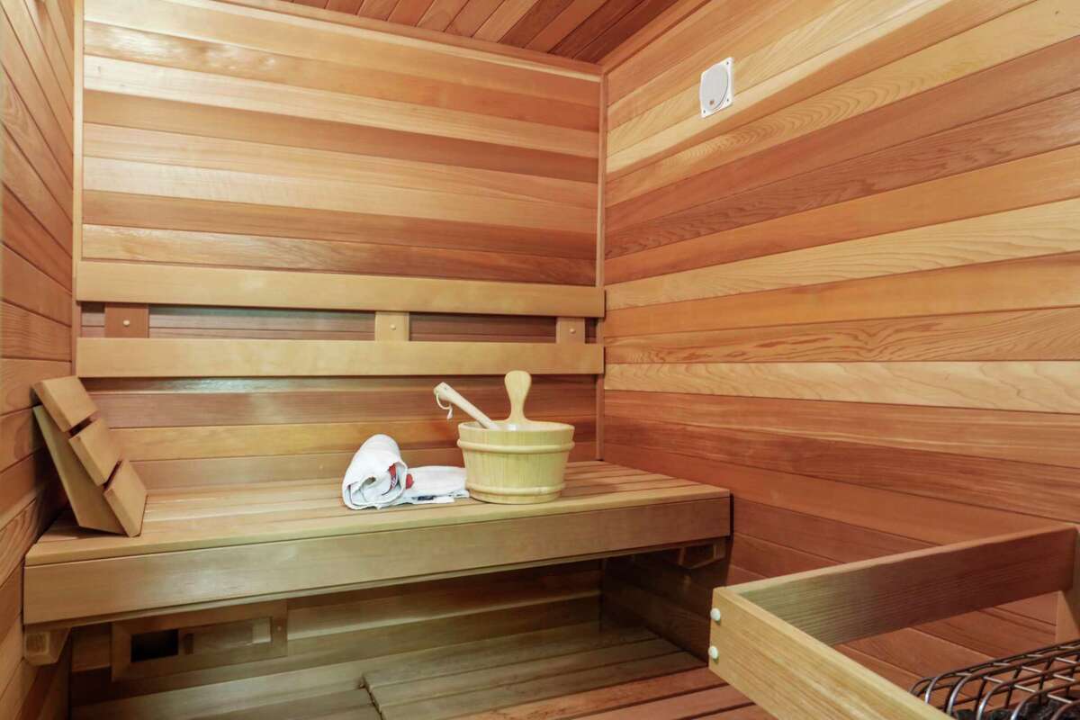 Sauna at 3 Sweetbriar Trail, Easton.