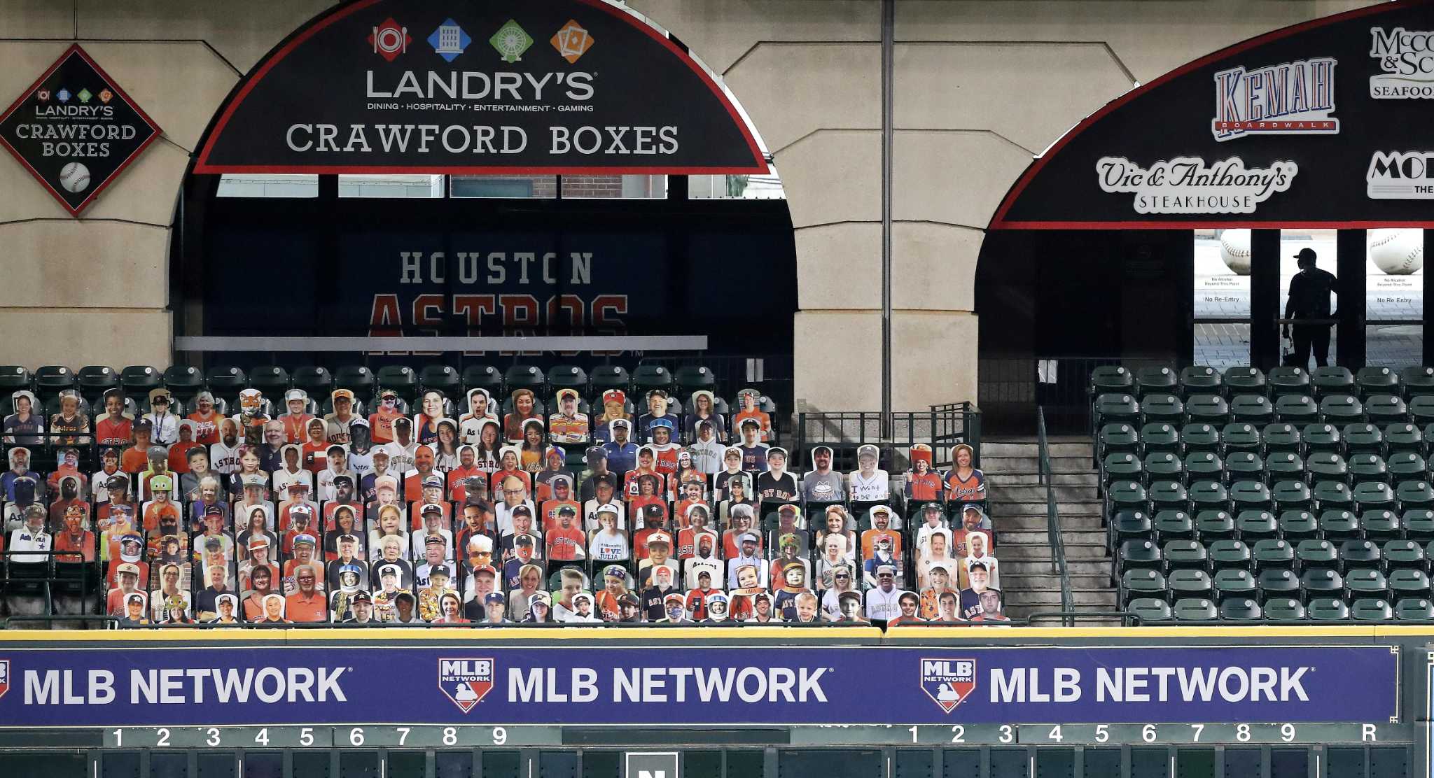 Astros may increase number of fans at Minute Maid Park for April