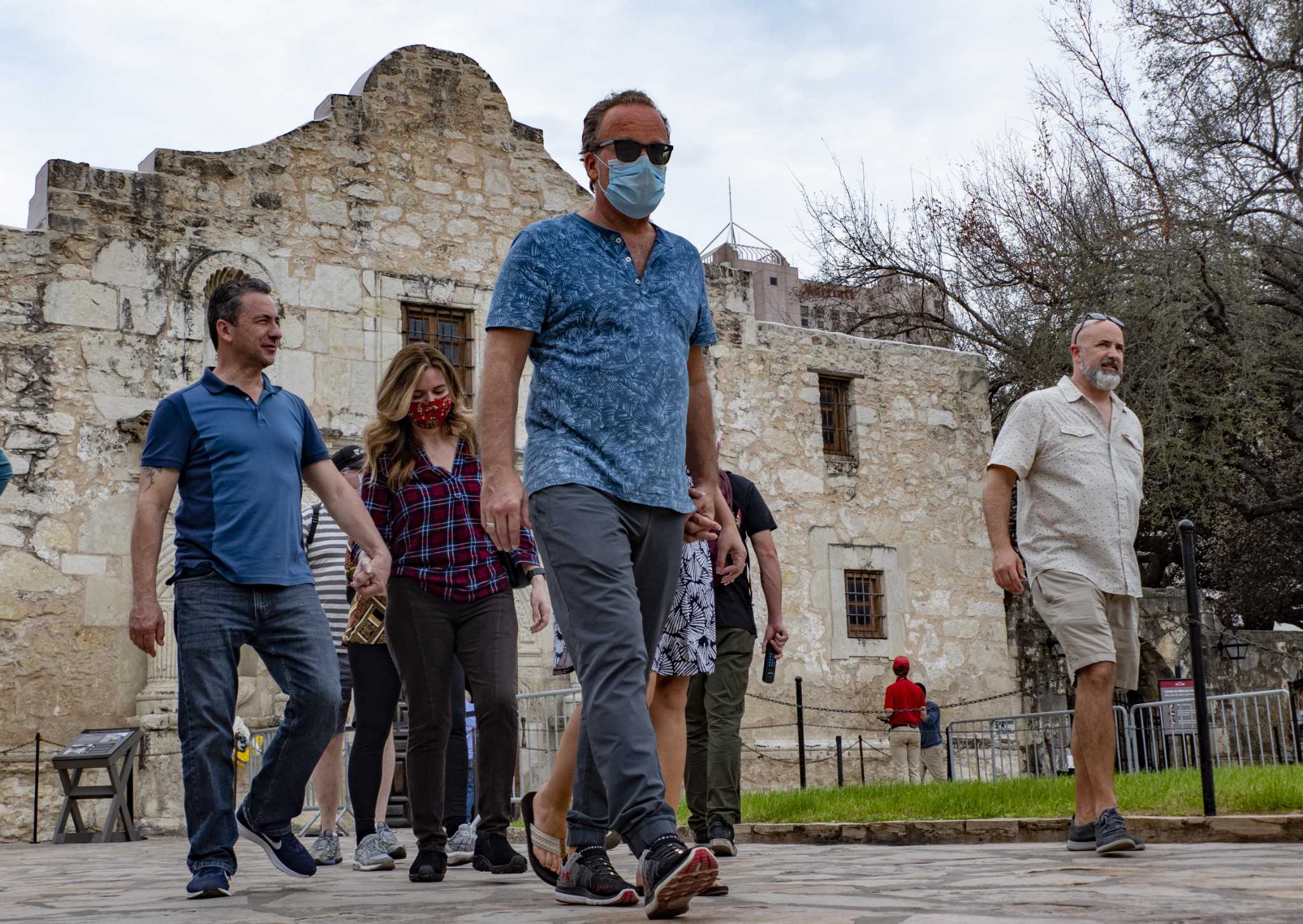 Face masks no longer required at the Alamo