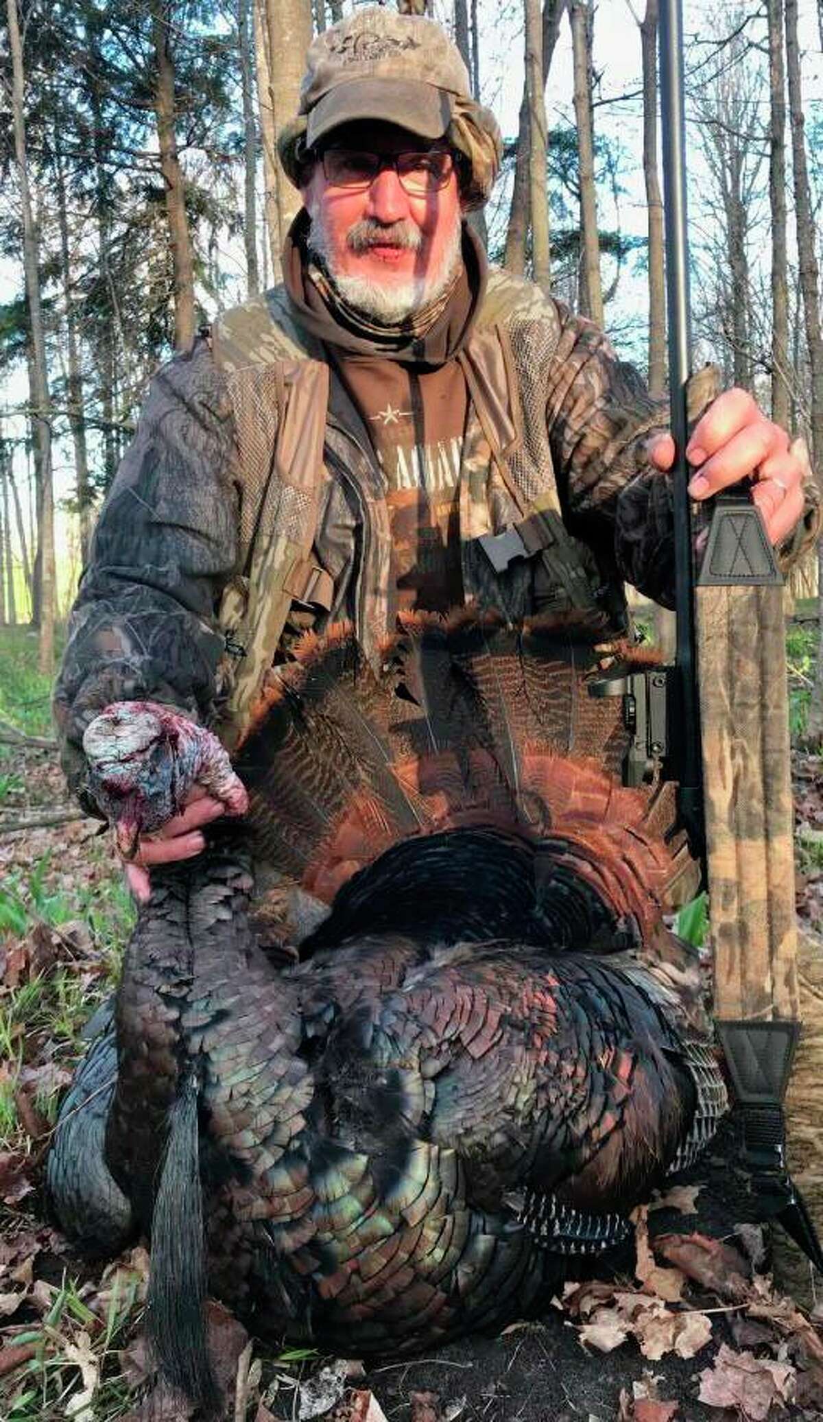 Chase's Howie Lodholtz is an active ice fisherman. (Star photo/John Raffel)