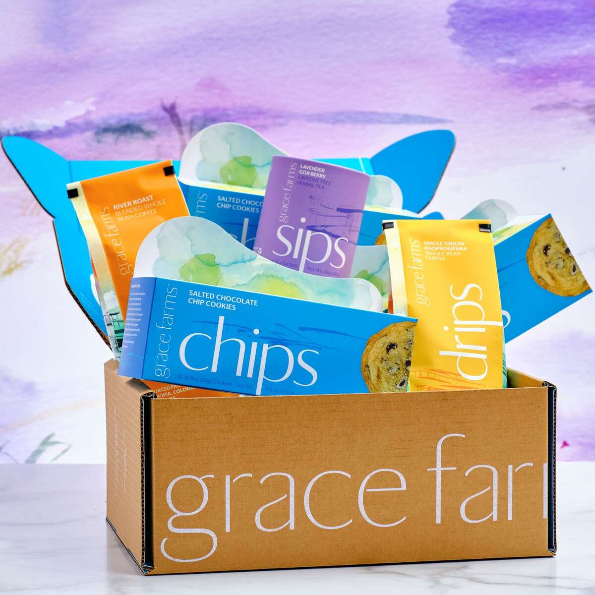 Grace Farms subscription box delivers coffee, tea and cookies to your door