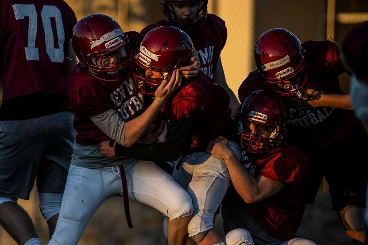 High school football in March Bay Area players excited to finally take