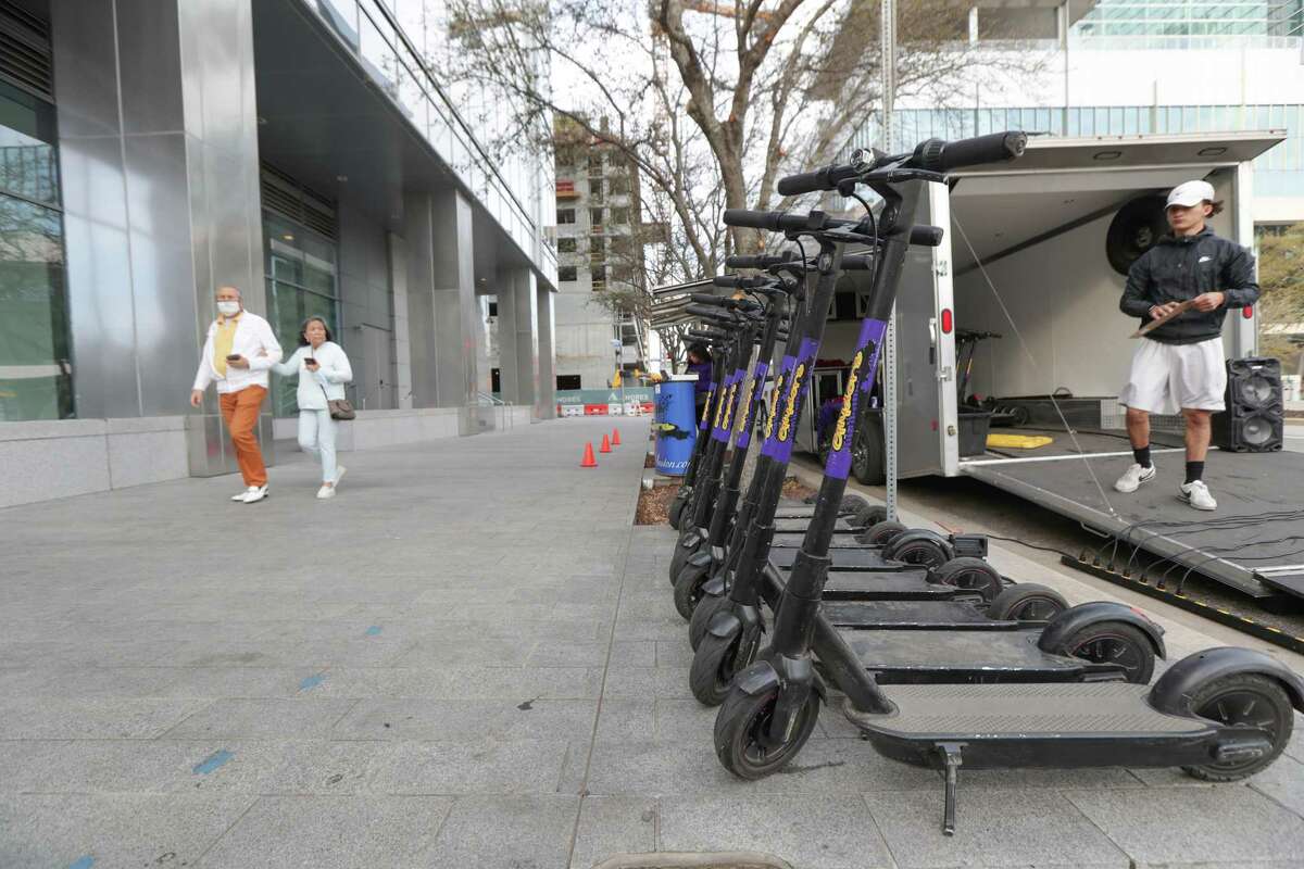 Houston kicks scooters, rental companies off public sidewalks