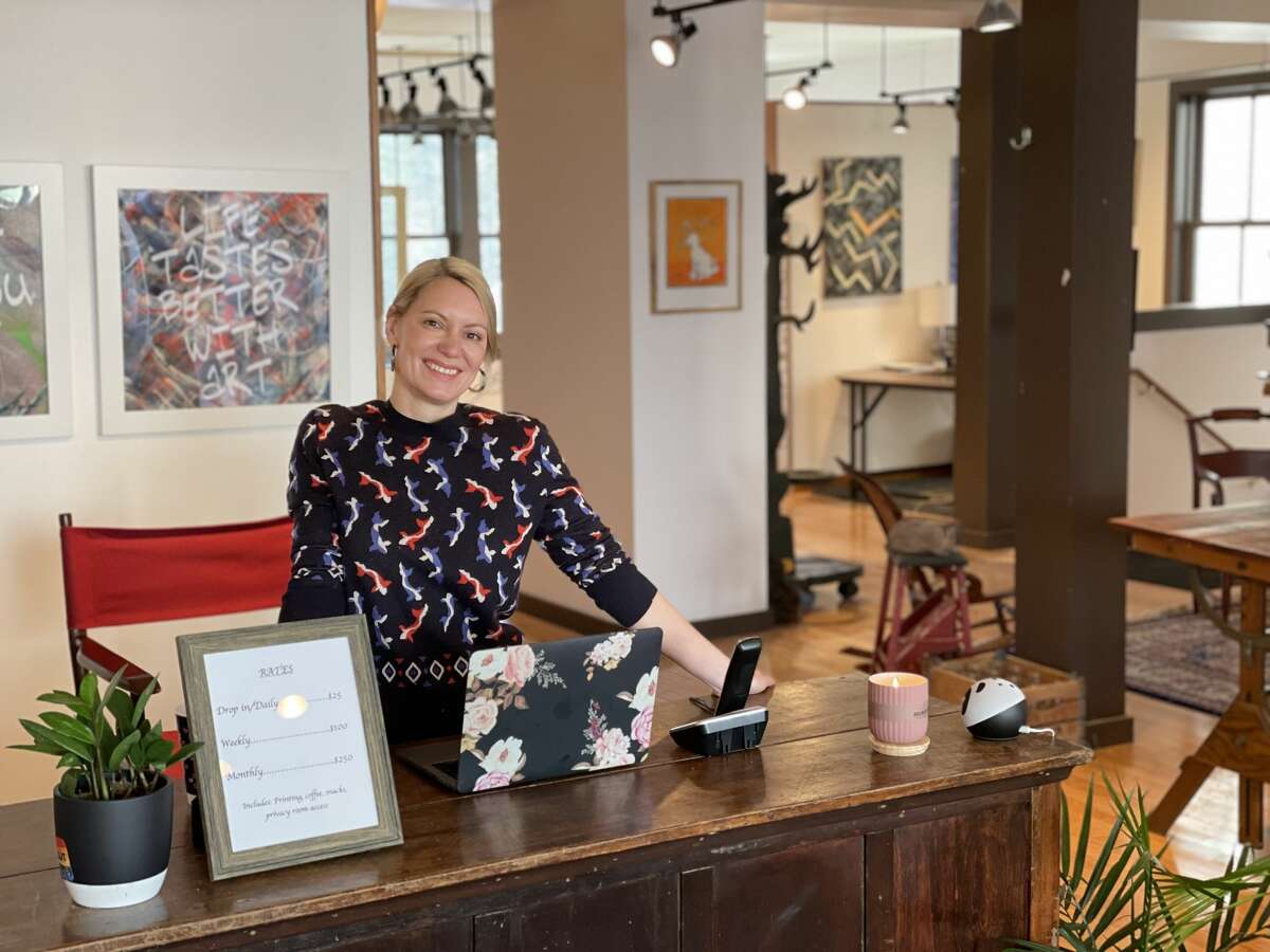 Gillian Telling opened WorkSpace Tannersville in February not out of a desire to be an entrepreneur, but out of a need for broadband. For the majority of the pandemic, her Catskills home lacked access to high-speed service.