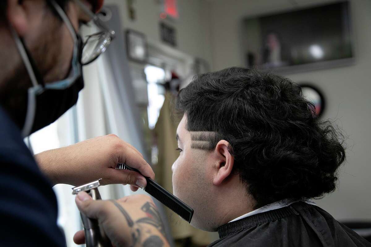 San Antonians are embracing the COVID mullet trend. Yep, mullets are
