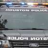 Houston police respond to a scene.
