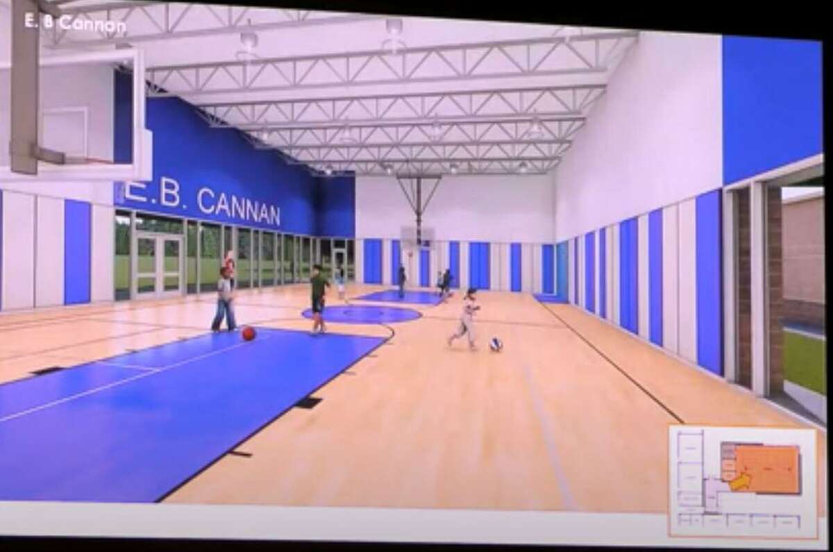 Stantec presents designs for new gym additions funded by the 2020 bond voters passed in November.