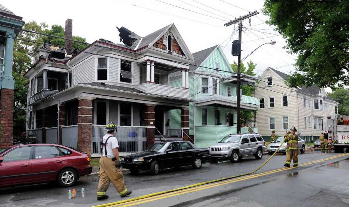 Partying blamed in Troy fire