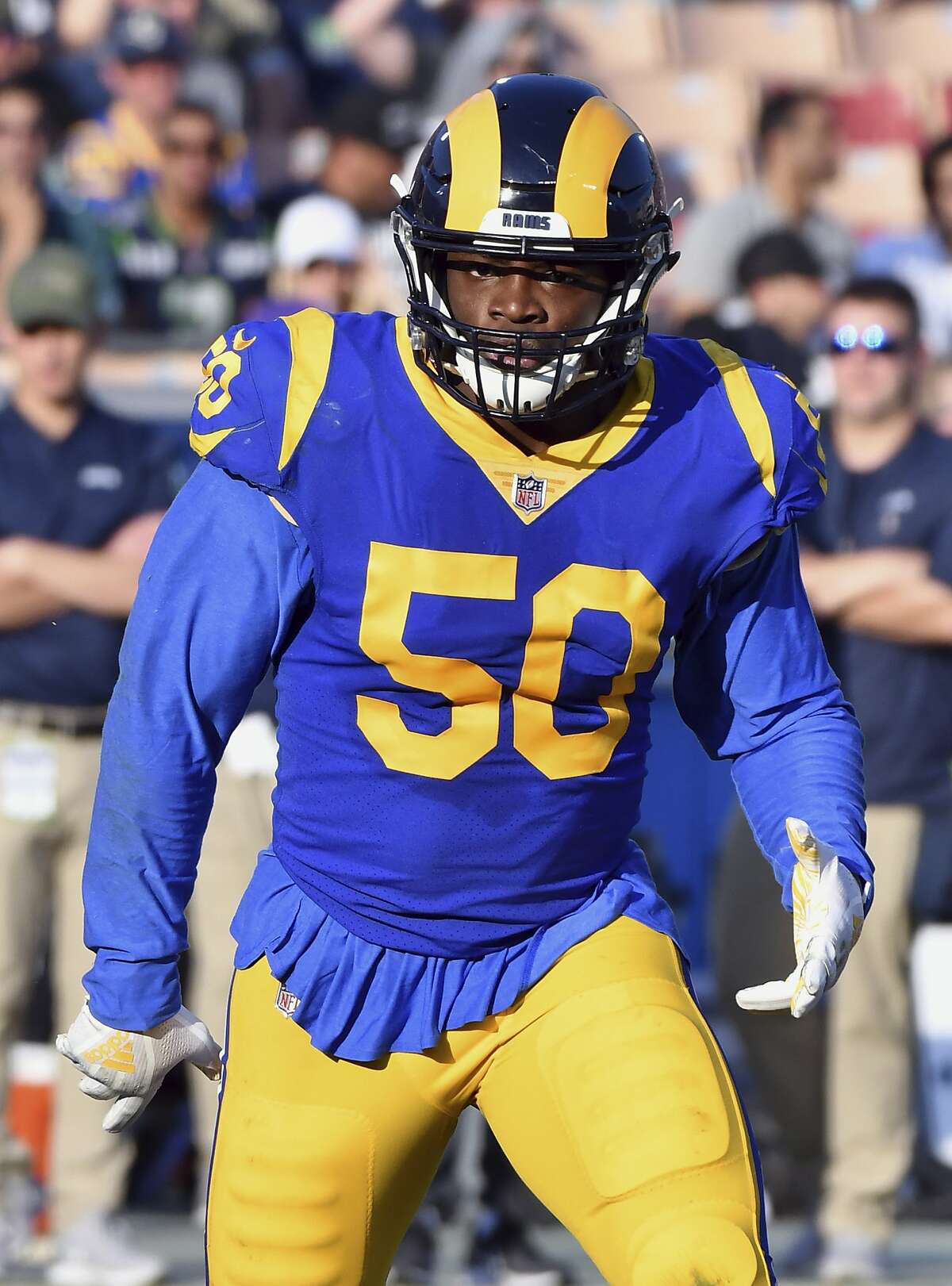 Samson Ebukam, who didn’t miss a game in his first four NFL seasons with the Rams, has agreed to a two-year deal with the 49ers.