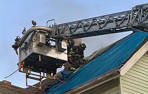 Hartford FD extinguishes fire in vacant home