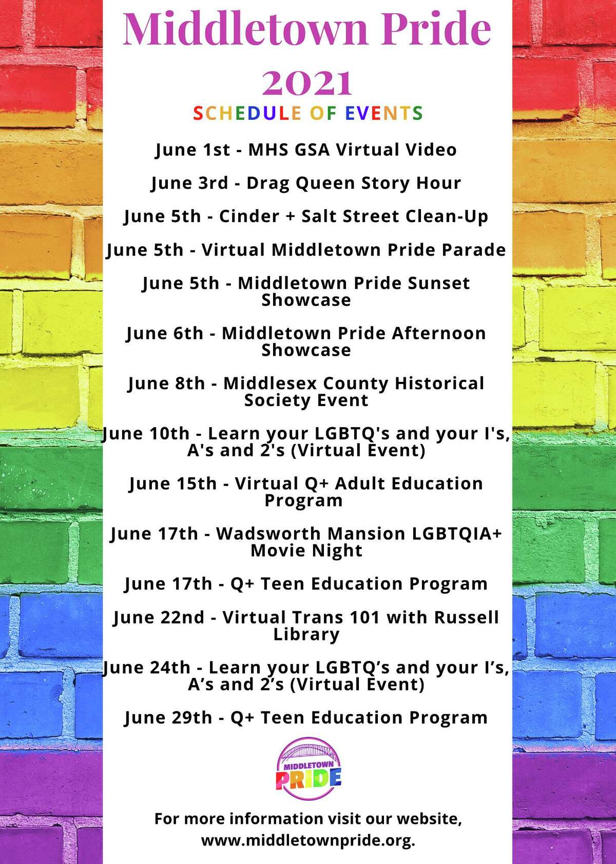 Middletown Pride fest to kick off Pride Month with virtual parade