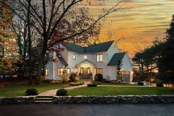 Colonial contemporary house at 1 Imperial Landing, Westport.