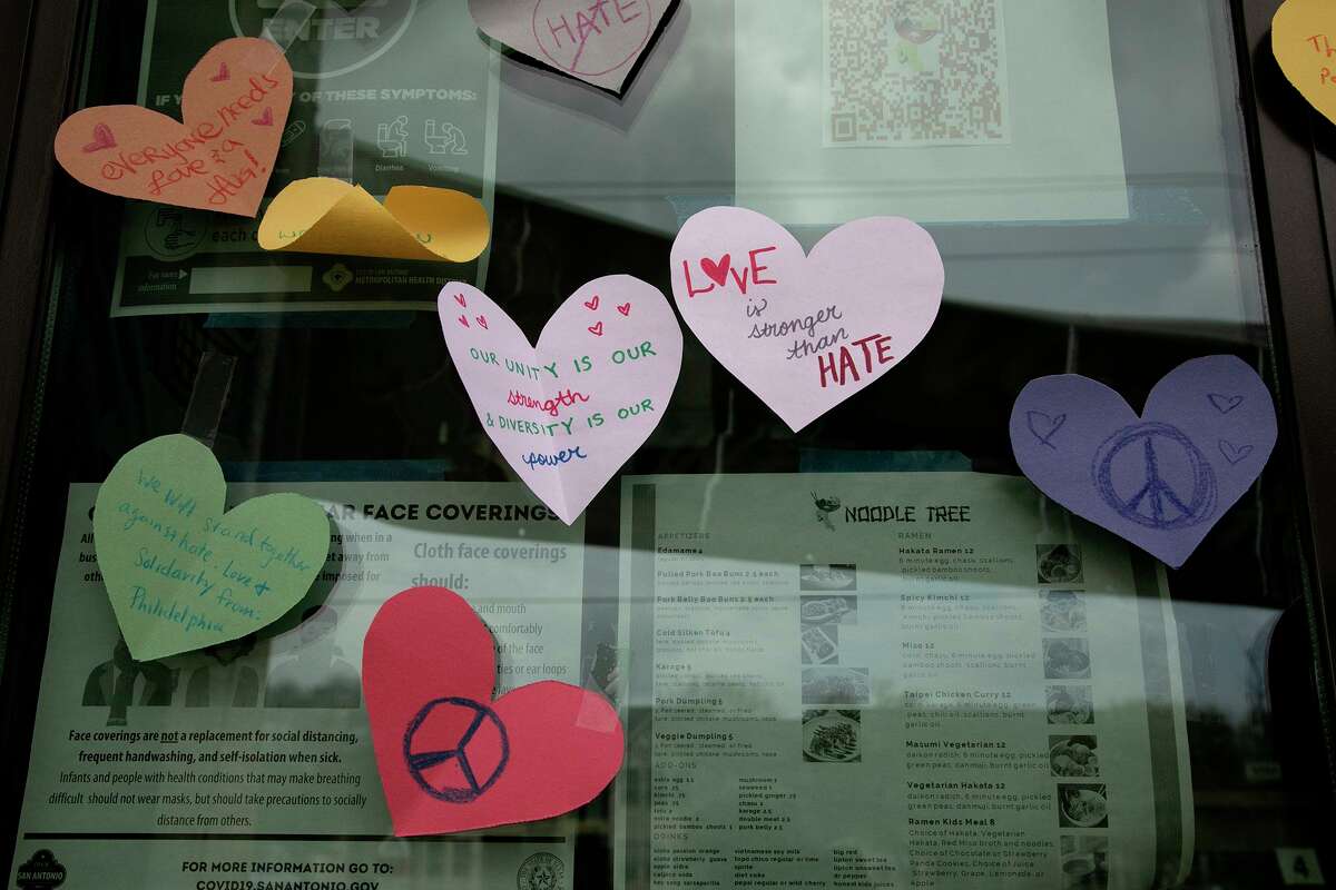 Since news that the Northwest Side restaurant had been vandalized early Sunday, owner Mike Nguyen has been inundated with outpourings of support such as the heart-shaped cutouts and hundreds of calls and emails locally and from out of state.