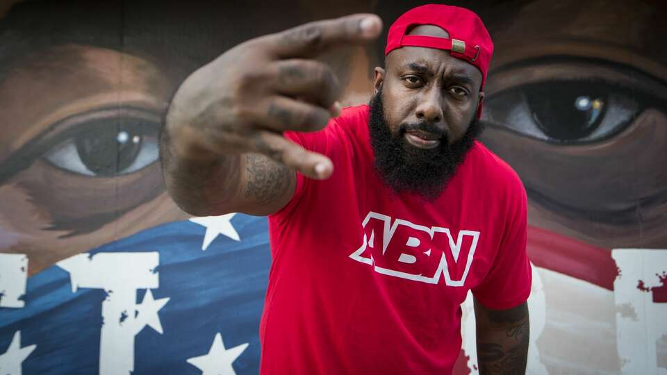 Rap artist and community activist Trae Tha Truth poses for a portrait Wednesday, Dec. 23, 2020 in Houston. Trae has made it a mission to give back to the community over the years. In 2020, he and his Relief Gang have rose to the occasion in such a tumultuous year. He and the Relief gang has given face masks to inmates in the Harris County Jail, masks and PPE, food, toys and gift cards to support to people in the community. He also led his team to East Texas and Louisiana after two devastating hurricanes ravaged the area. He also was a leader protesting social injustice following the death of George Floyd, as one of the people organizing the protest march through Houston.Â He also spearheaded efforts to bring the 