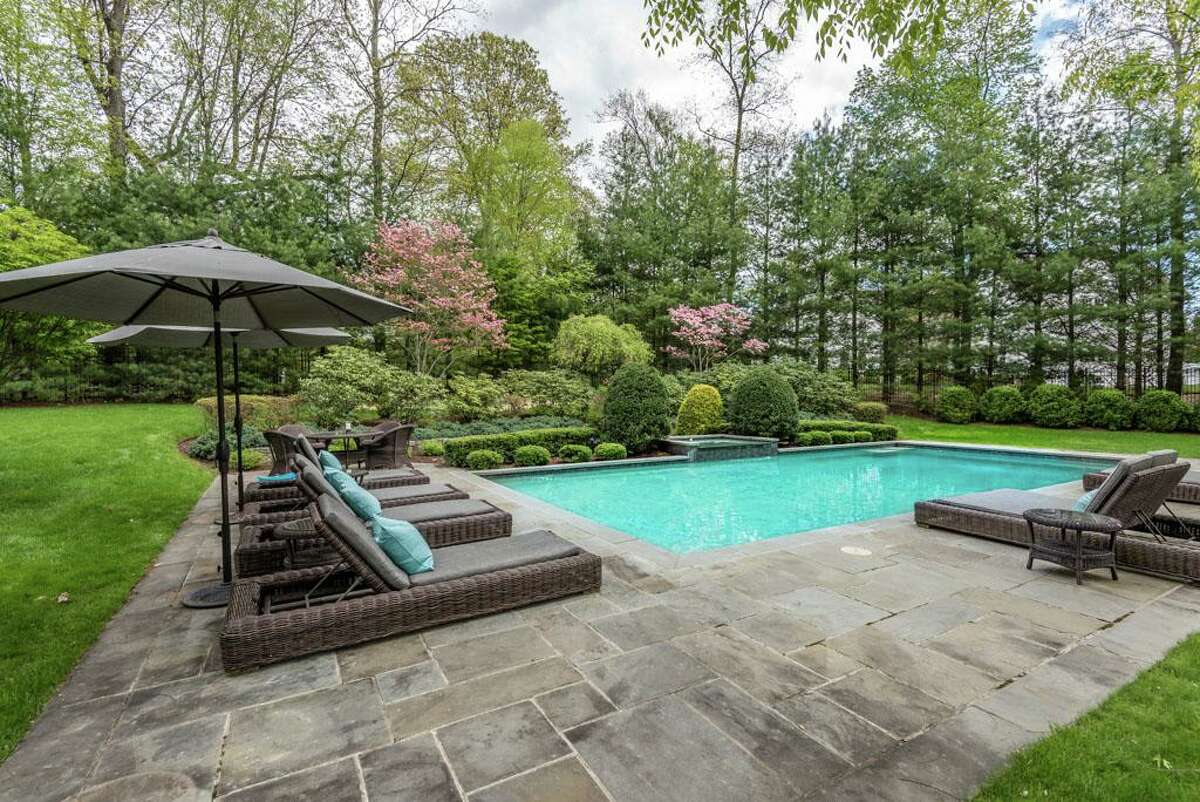 heated gunite pool
